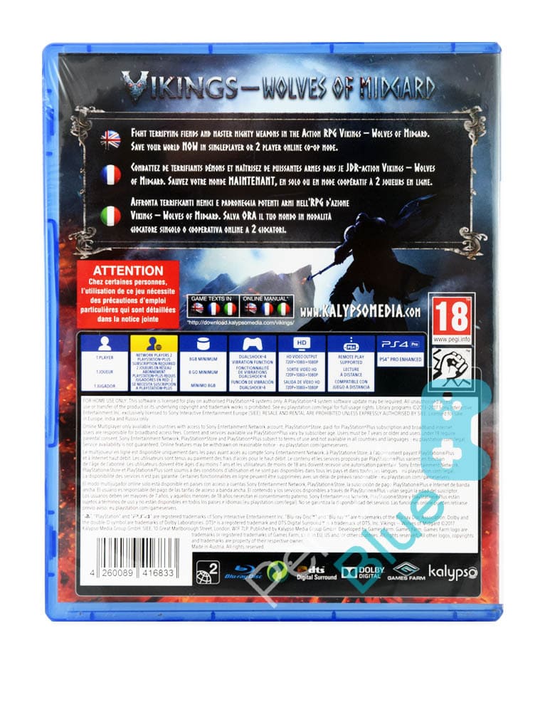 gra ps4 vikings wolves of midgard special edition pl.