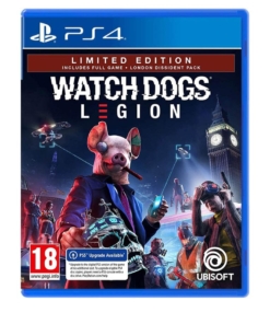 gra ps4 / + ps5 upgrade / watch dogs: legion / limited edition pl