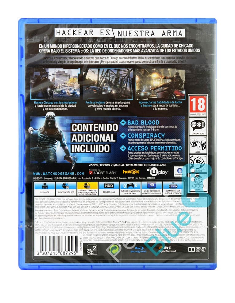 gra ps4 watch dogs edycja kompletna.
