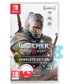 gra nintendo switch wiedźmin 3: dziki gon edycja kompletna / polskie napisy, angielski dubbing / okładka francuska