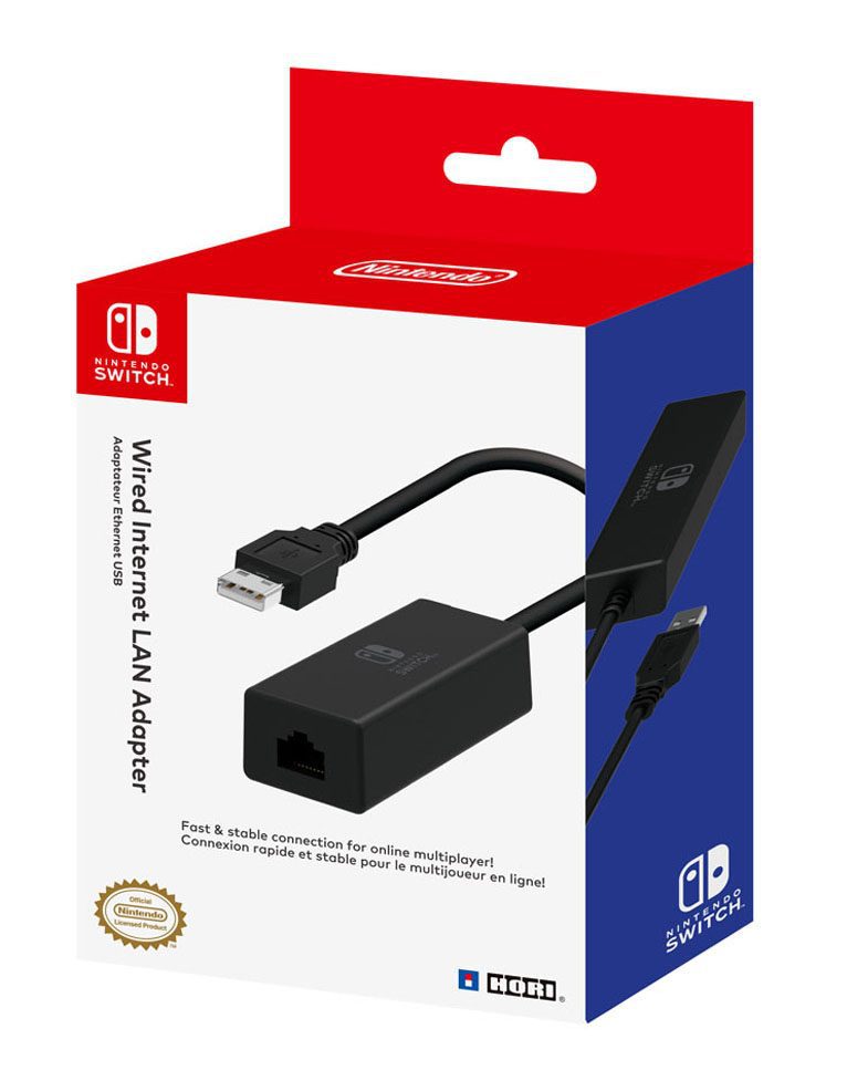 adapter na kabel sieciowy / wired internet lan / nintendo switch