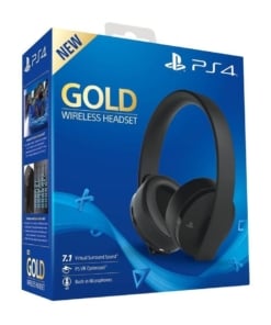 słuchawki sony playstation wireless gold headset