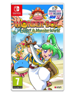 gra nintendo switch wonder boy asha in monster world