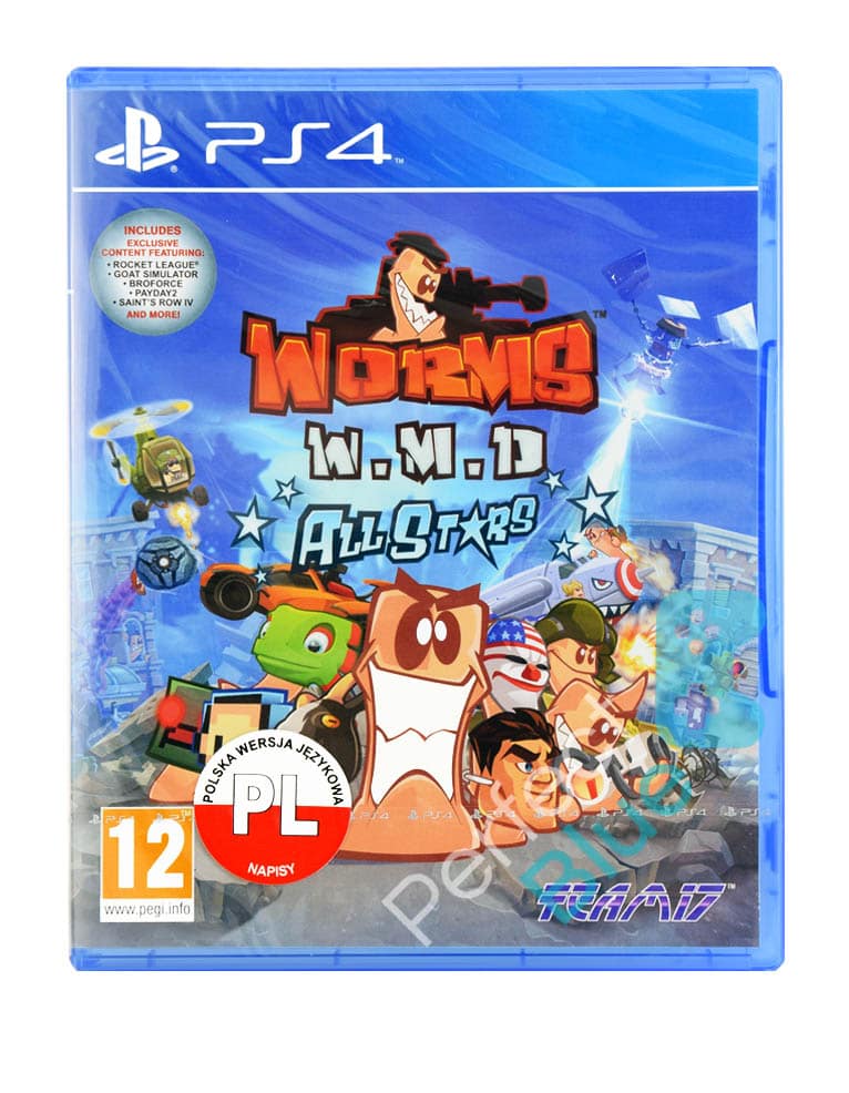 gra ps4 worms weapons of mass destruction all stars pl.