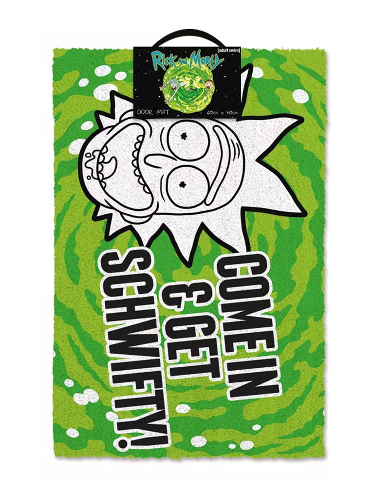 wycieraczka pod drzwi rick and morty