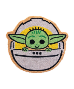 wycieraczka pod drzwi okrągła star wars the mandalorian / baby yoda