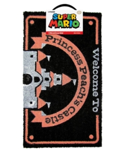 wycieraczka pod drzwi super mario zamek księżniczki