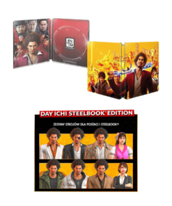 gra ps4 / ps5 / yakuza like a dragon day ichi edition + steelbook