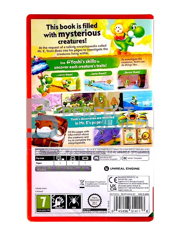 gra nintendo switch 2 yoshi and the mysterious book