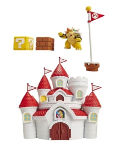 gadżet zestaw super mario / zamek księżniczki peach / edycja deluxe