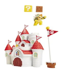 gadżet zestaw super mario / zamek księżniczki peach / edycja deluxe