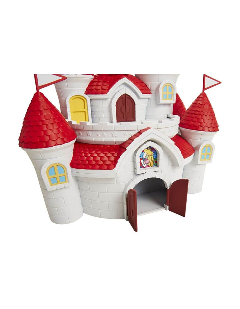 gadżet zestaw super mario / zamek księżniczki peach / edycja deluxe
