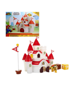 gadżet zestaw super mario / zamek księżniczki peach / edycja deluxe