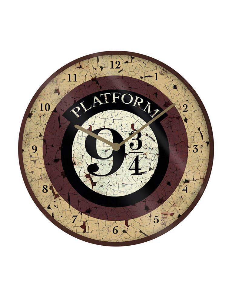 gadżet zegar scienny harry potter / peron 9 i 3/4