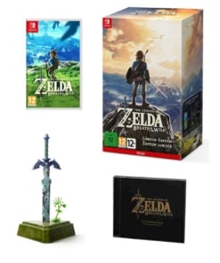 gra nintendo switch the legend of zelda breath of the wild limited edition edycja limitowana.