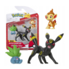 gadżet 3 minifigurki pokemon: oddish + umbreon + chimchar