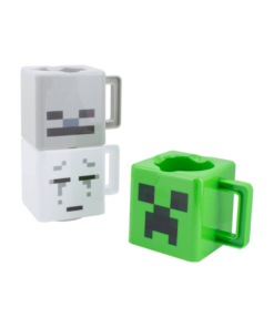 gadżet zestaw 3 kubków minecraft