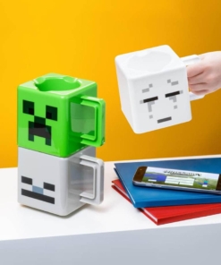 gadżet zestaw 3 kubków minecraft