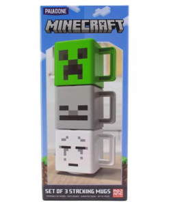 gadżet zestaw 3 kubków minecraft
