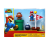 gadżet zestaw 3 figurek: mario, goomba, bob omb oraz 2 akcesoriów