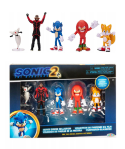 gadżet zestaw 5 figurek sonic the hedgehog 2