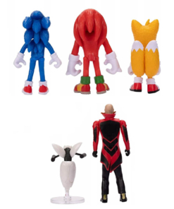 gadżet zestaw 5 figurek sonic the hedgehog 2