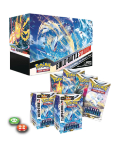 karty pokemon tcg: sword & shield silver tempest / build and battle stadium