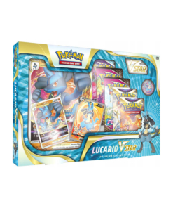 karty pokemon tcg: lucario v star premium collection