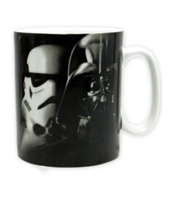 gadżet zestaw: kubek darth vader / szturmowiec + brelok szturmowiec + 2 przypinki