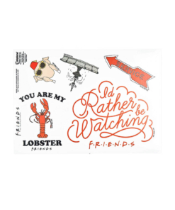 gadżet naklejki dekoracyjne friends / przyjaciele