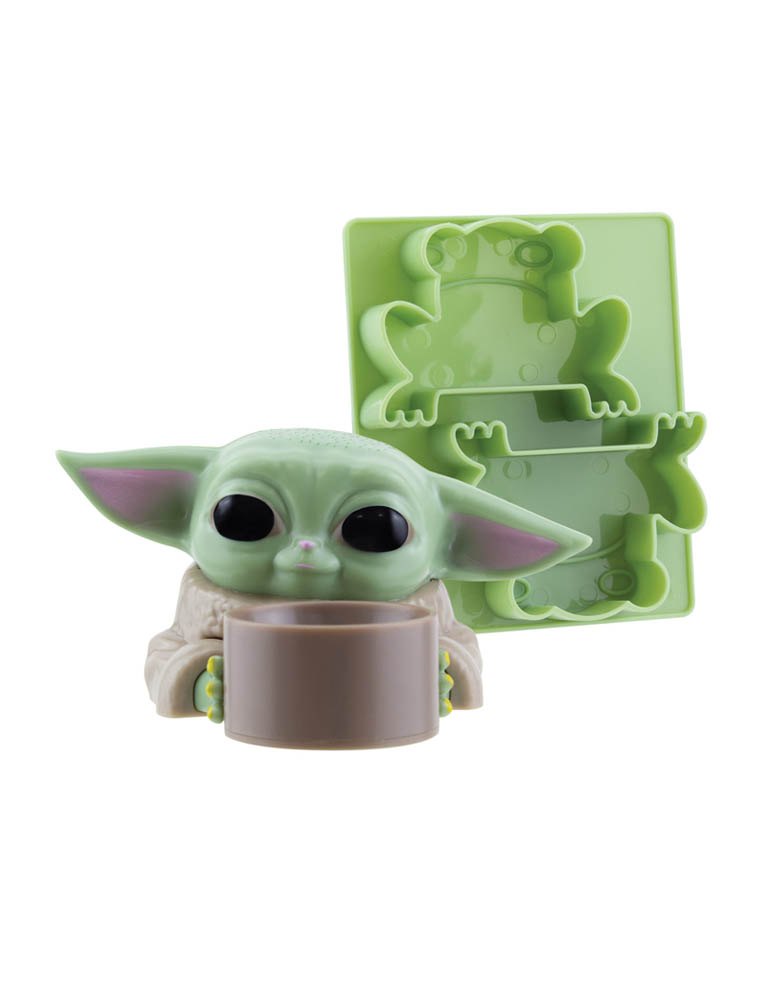 gadżet podstawa na jajko + krajalnica do tostów / star wars / the mandalorian / baby yoda