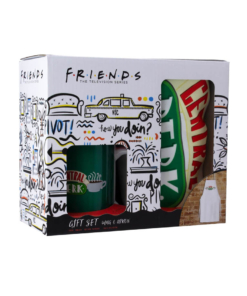 gadżet zestaw prezentowy: kubek + fartuch kuchenny friends / przyjaciele