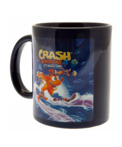 gadżet zestaw prezentowy: kubek, podkładka, brelok crash bandicoot 4