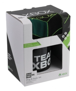 gadżet zestaw prezentowy xbox: kubek + skarpetki