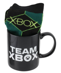 gadżet zestaw prezentowy xbox: kubek + skarpetki
