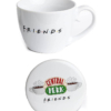 gadżet zestaw przyjaciele / friends central perk: filiżanka + podkładka