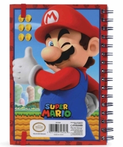 gadżet super mario zeszyt / notatnik 3d