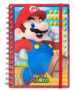 gadżet super mario zeszyt / notatnik 3d