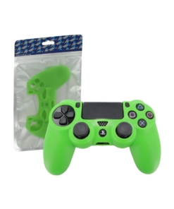 zielona, silikonowa nakładka na pada dualshock.