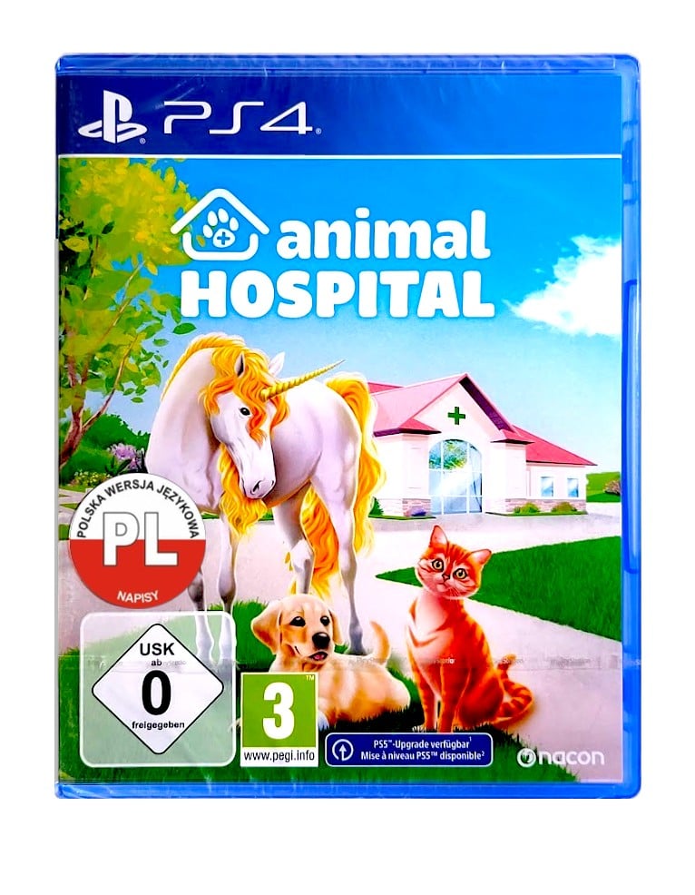 gra ps4 / + ps5 upgrade animal hospital