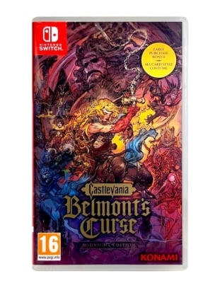 gra nintendo switch castlevania belmont's curse / midnight edition
