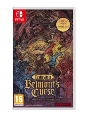 gra nintendo switch castlevania belmont's curse / midnight edition