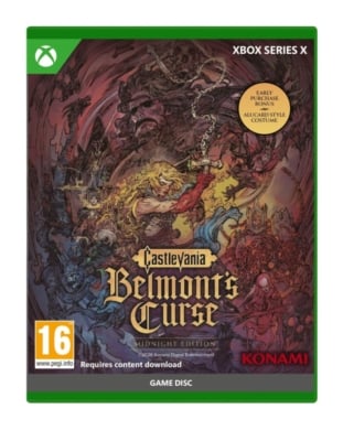 gra xbox series x castlevania belmont's curse / midnight edition