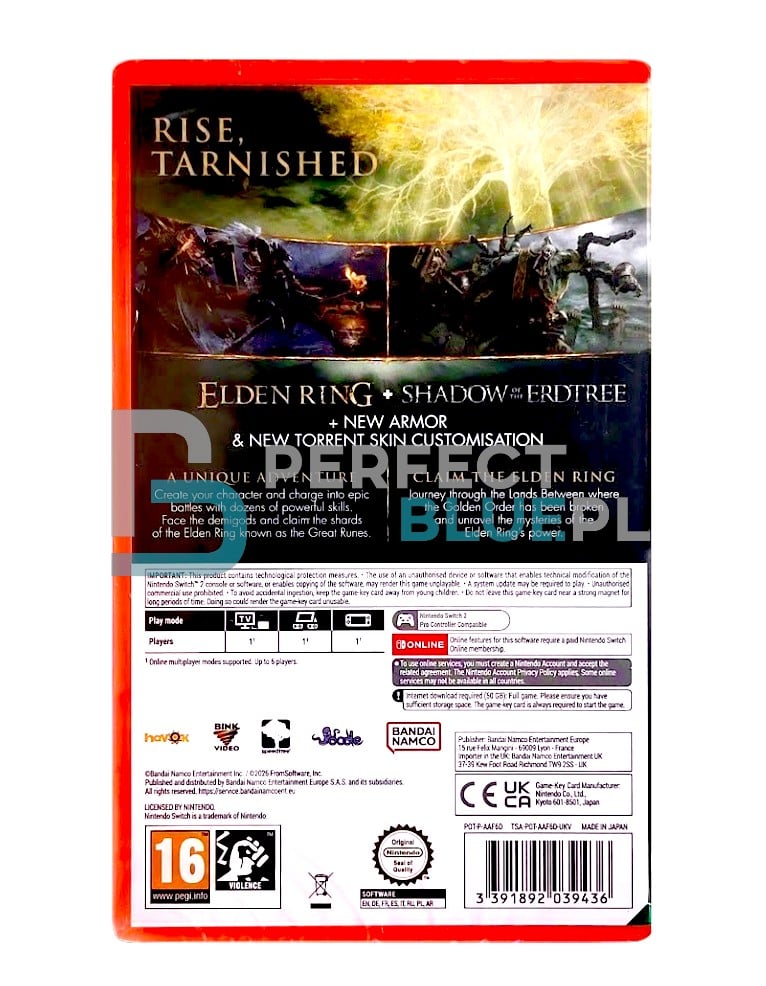 gra nintendo switch 2 elden ring tarnished edition