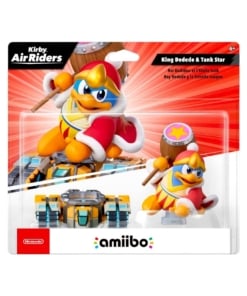 figurka amiibo kirby air riders king dedede & tank star
