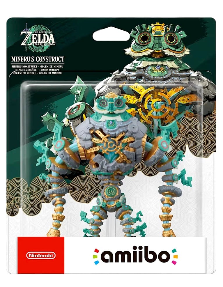 figurka amiibo / the legend of zelda: tears of the kingdom / mineru's construct