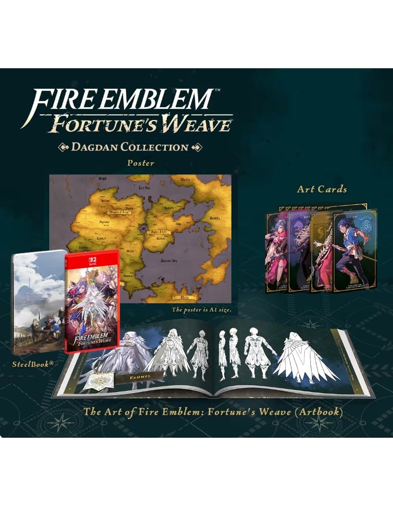 gra nintendo switch 2 fire emblem: fortune's weave dagdan collection
