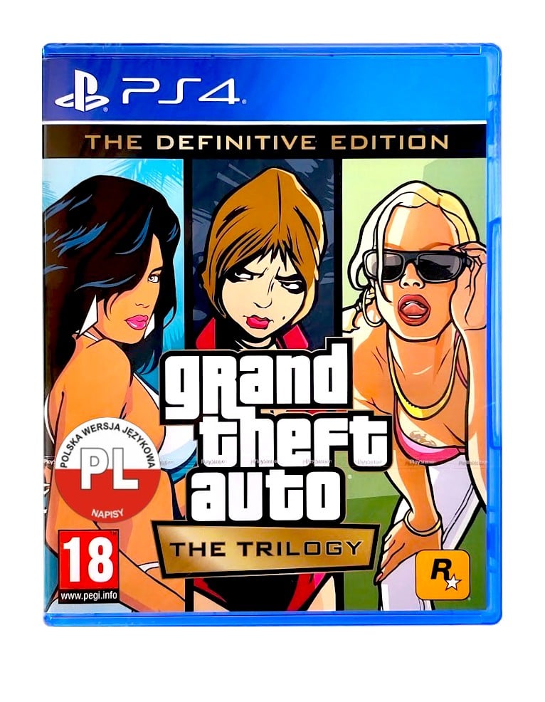 gra ps4 / ps5 / grand theft auto: the trilogy – the definitive edition / de