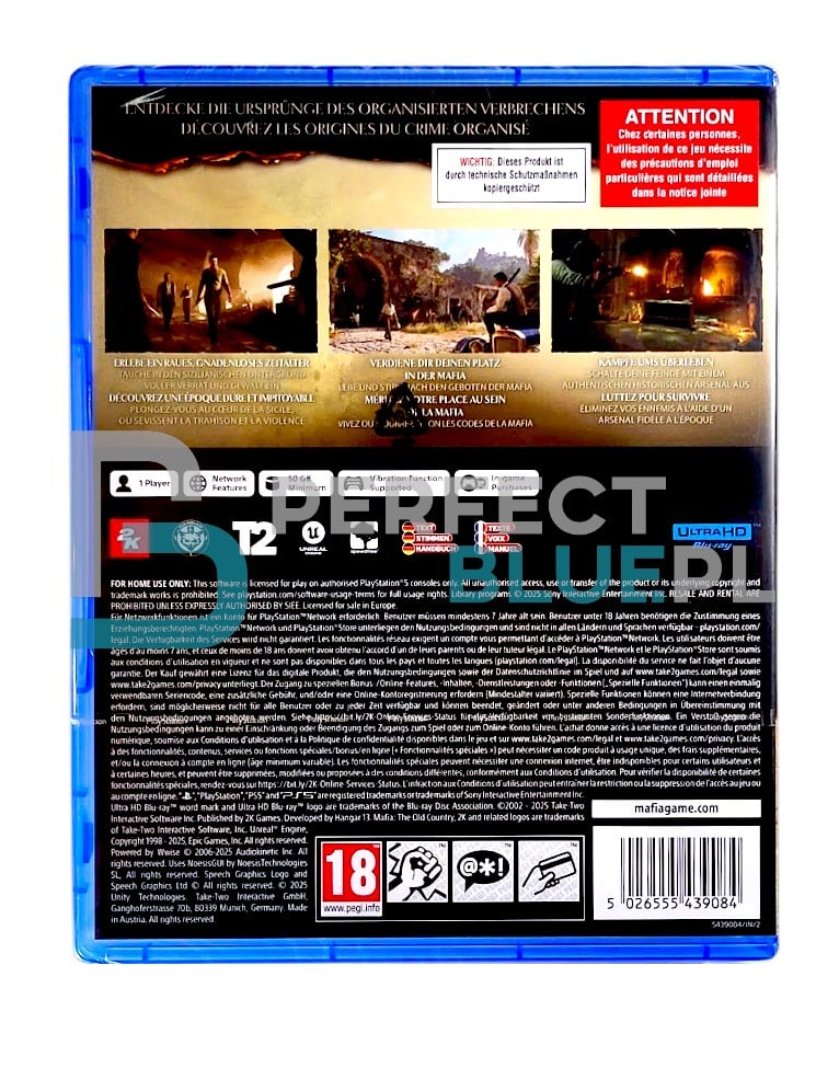 gra ps5 mafia: the old country / de