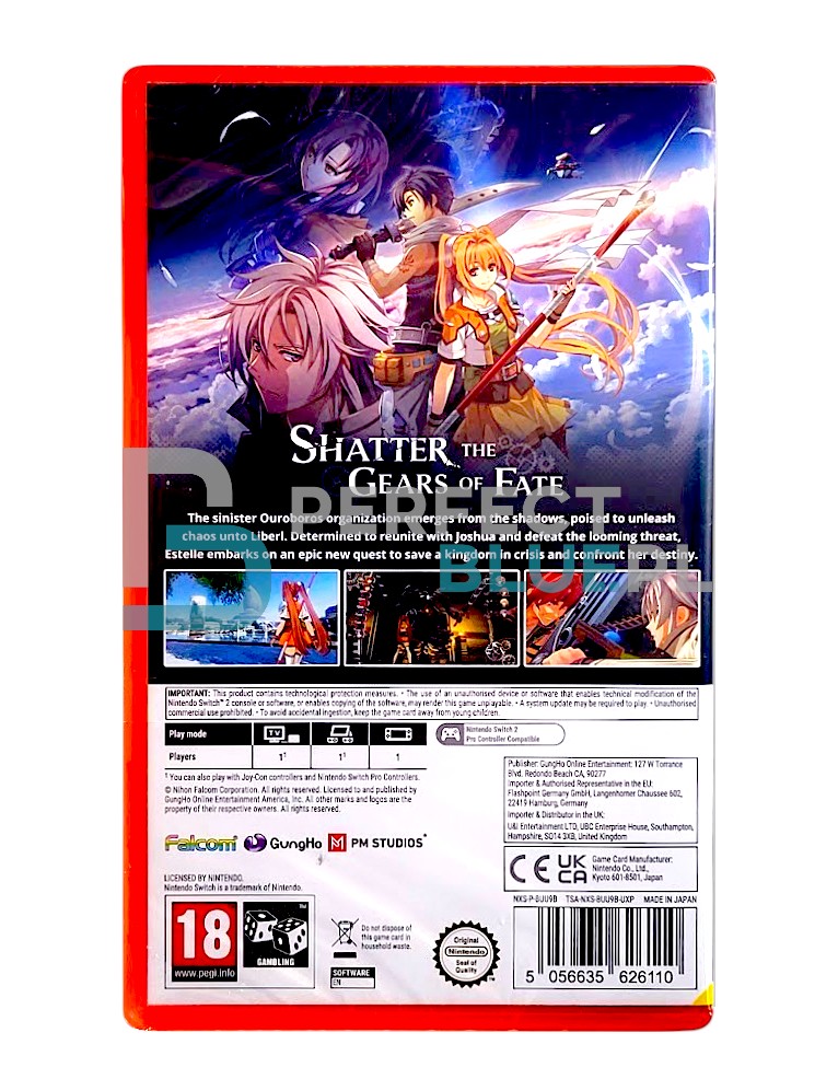 gra nintendo switch / switch 2 / trails in the sky 2nd chapter
